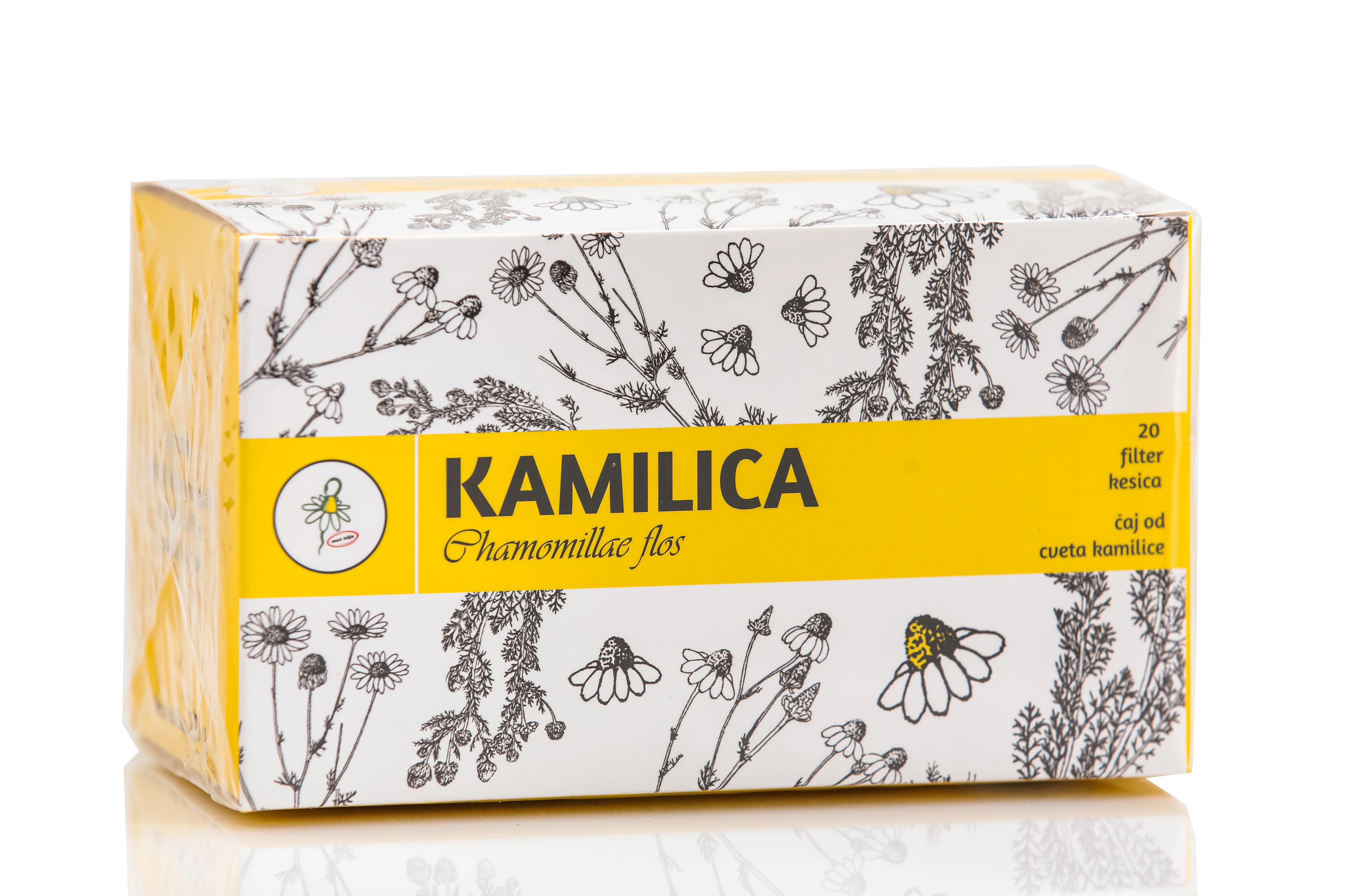 Filter čaj od cveta kamilice 20 kesica IPLB Dr Josif Pančić