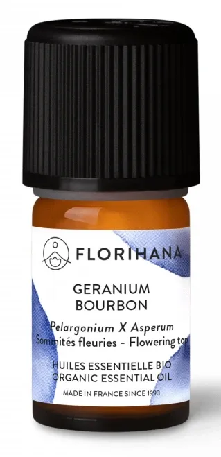 Florihana organsko etarsko ulje Geranijum Burbon 5