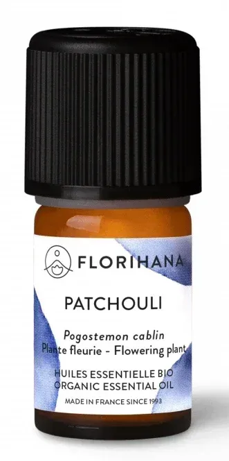 Florihana organsko etarsko ulje Pačuli 5 g Florihana