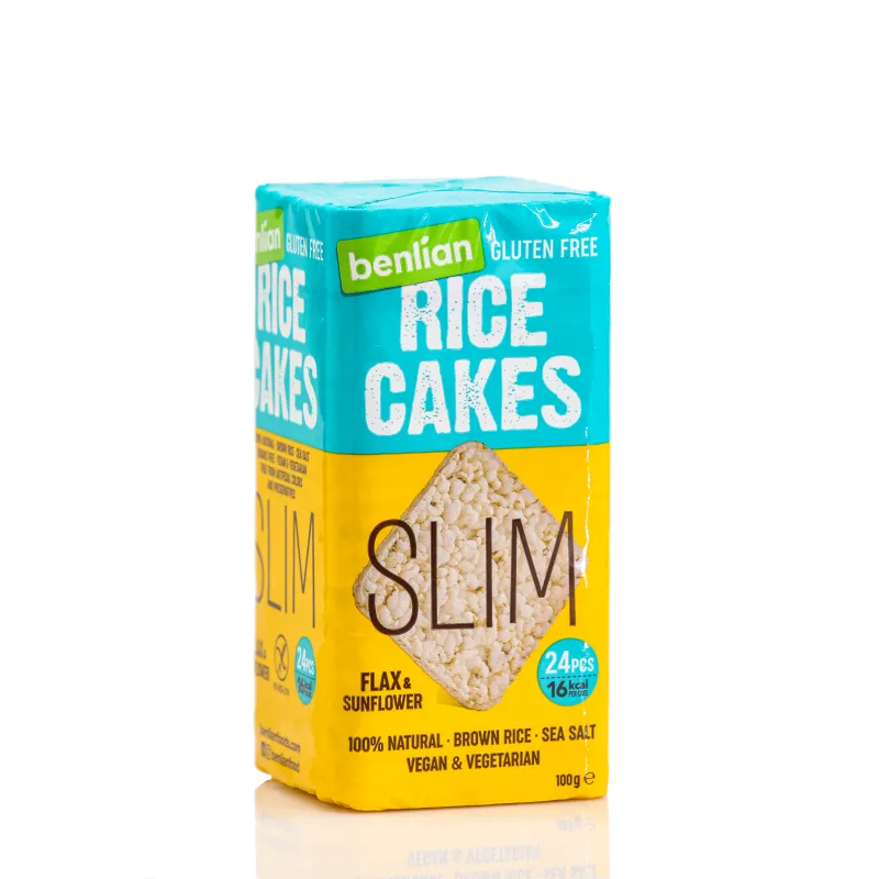 Galete pirinčane, lan i suncokret tanke 100 g Benlian Food