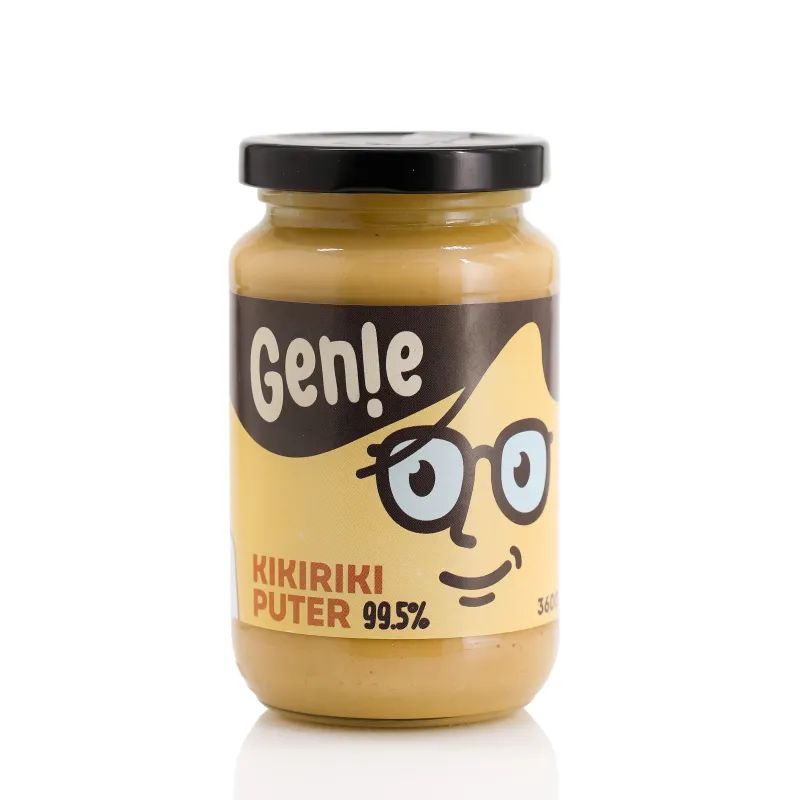 Genie slani kikiriki puter 360 g Macrobiotic Prom