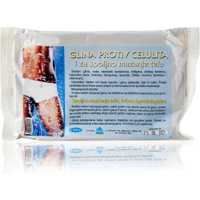 Glina protiv celulita 250 g Shenemil