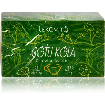 Gotu kola 25 kesica 40 g Rick's technology