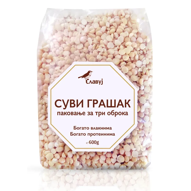 Grašak suvi 600 g Slavuj