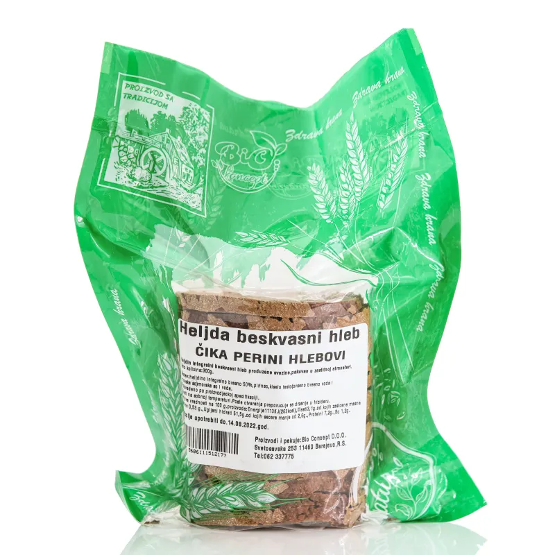 Heljdin beskvasni hleb 300 g Čika Perini hlebovi