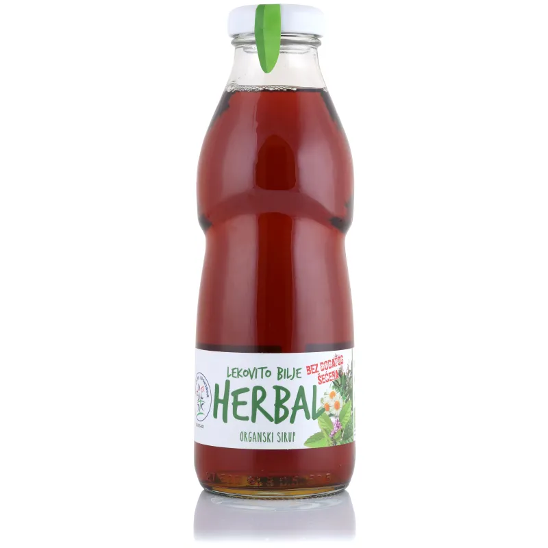 Herbal sirup od lekovitog bilja (organski proizvod) 500 ml Nisha
