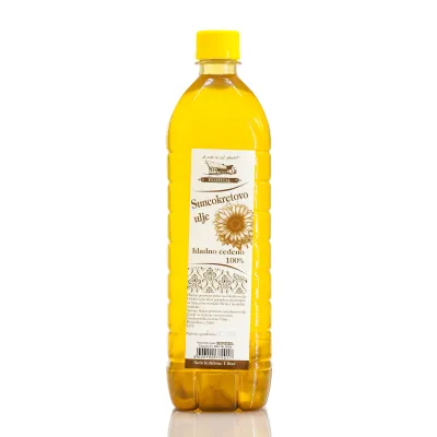 Hladno ceđeno suncokretovo ulje 1 l Ecovital