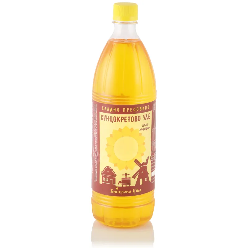 Hladno presovano suncokretovo ulje 1 l Biberova ulja