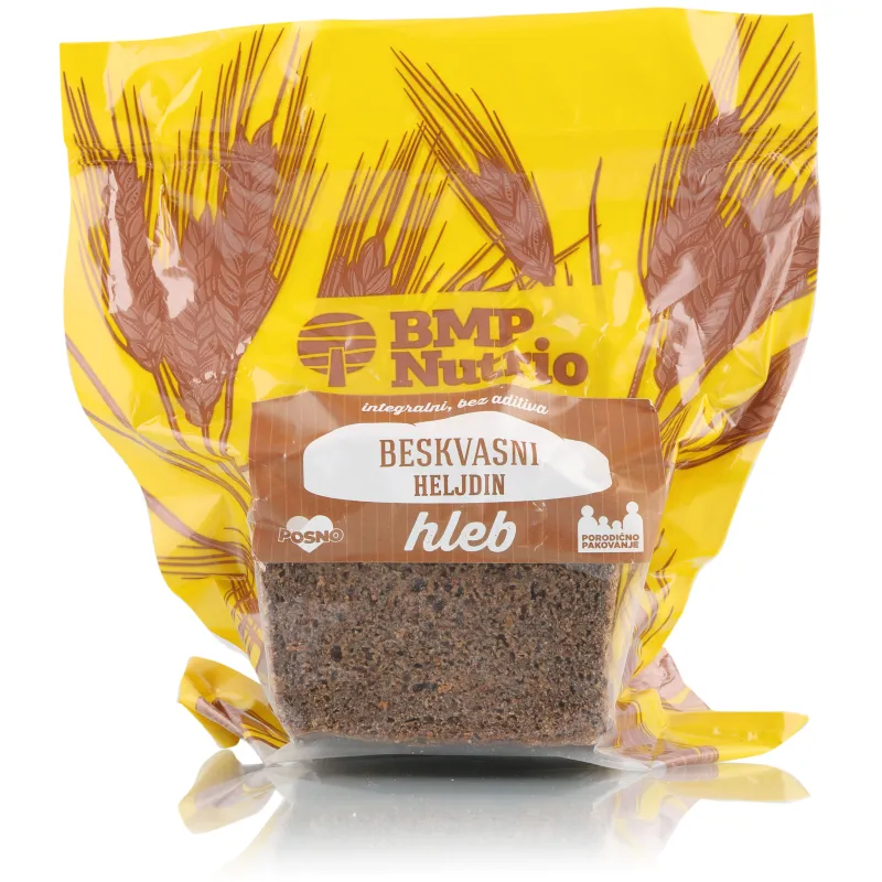 Hleb beskvasni heljdin 300 g BMP Nutrio