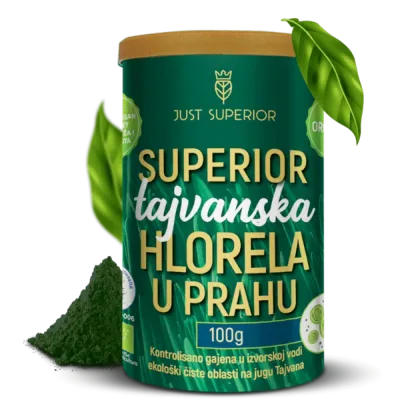 Hlorela u prahu (organski proizvod) 100 g Just Superior