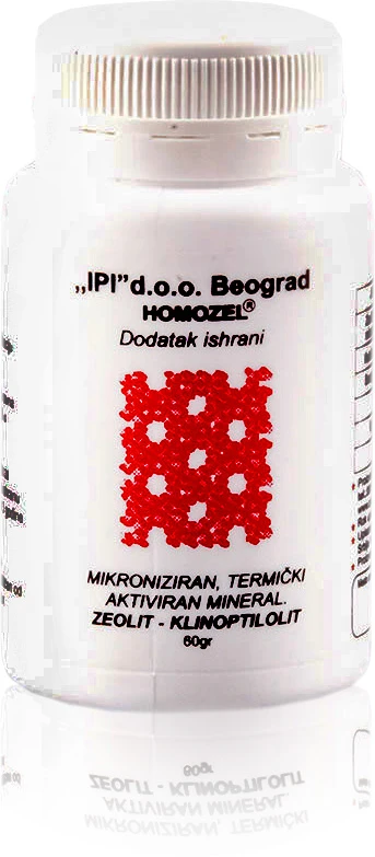 Homozel zeolit 60 g
