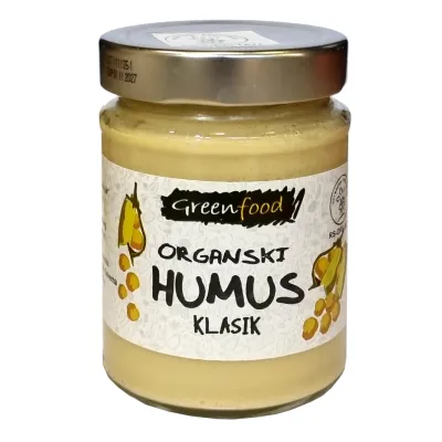 Humus klasik (organski proizvod) 280 g Green food