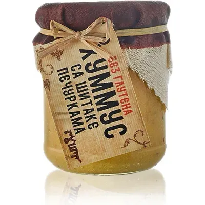 Humus sa šitake pečurkama 180 g Gušt