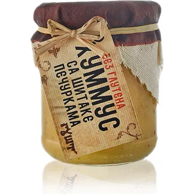 Humus sa šitake pečurkama 180 g Gušt