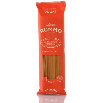 Integralna testenina špageti (organski proizvod) 500 g Rummo Spa