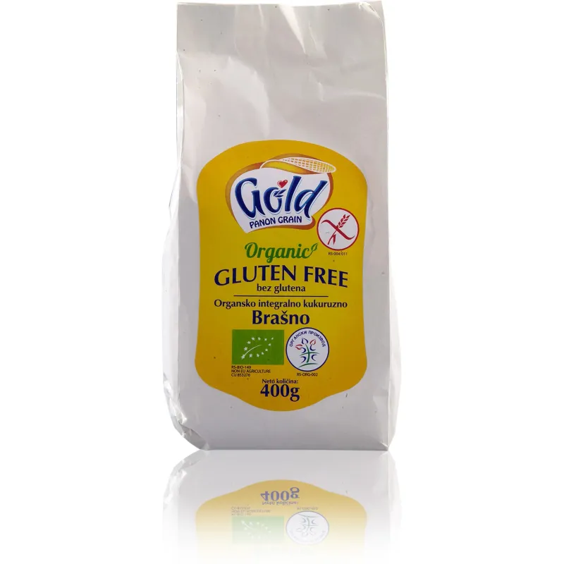 Integralno kukuruzno brašno (organski proizvod) 400 g Gold