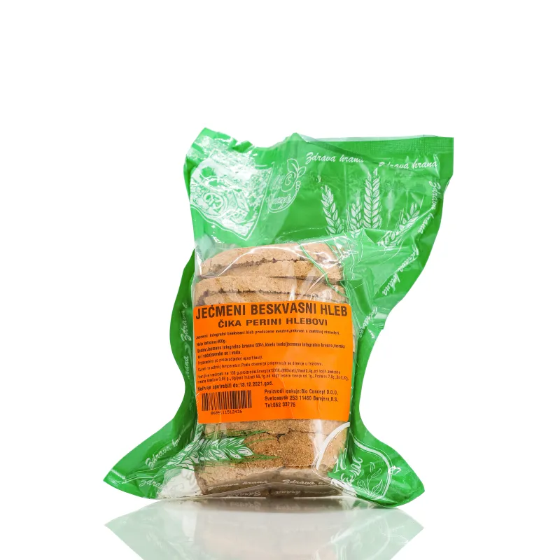 Ječmeni beskvasni hleb 400 g Čika Perini hlebovi