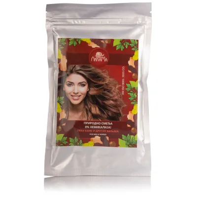 Kana za kosu smeđa 100 g Lila Ma