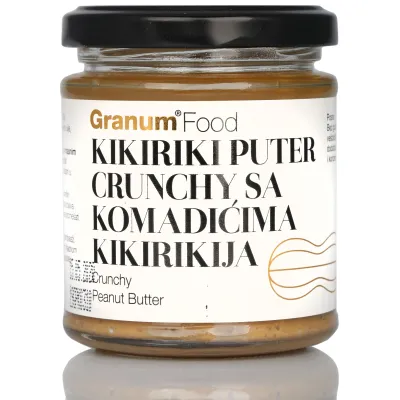 Kikiriki puter crunchy - sa komadićima kikirikija 170 g Granum