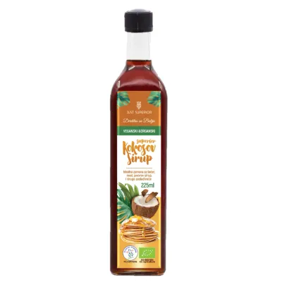 Kokosov sirup (organski proizvod) 225 ml Just Superior