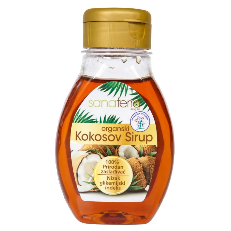 Kokosov sirup (organski proizvod) 250 g Sanaterra