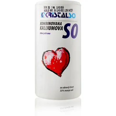 Kombinovana kalijumova so - sitna jodirana 350 g