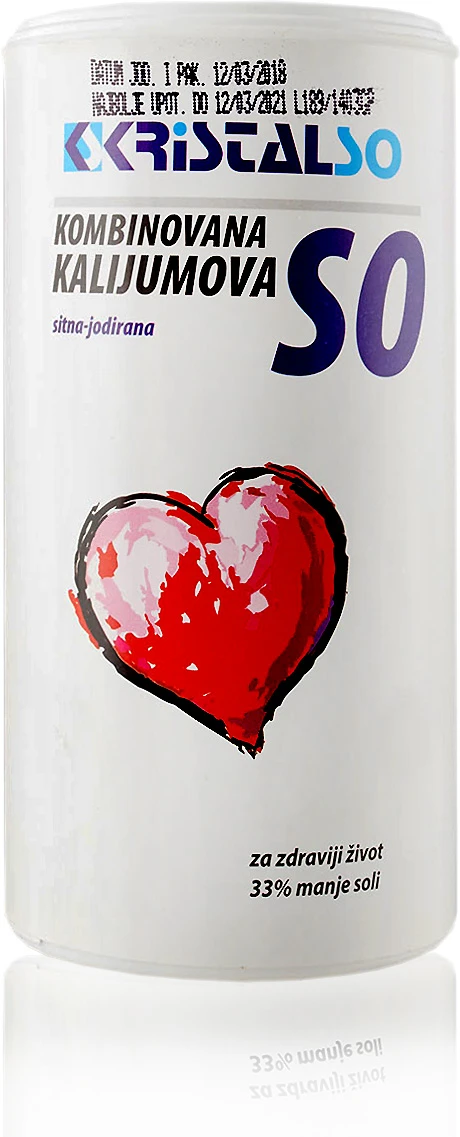 Kombinovana kalijumova so - sitna jodirana 350 g