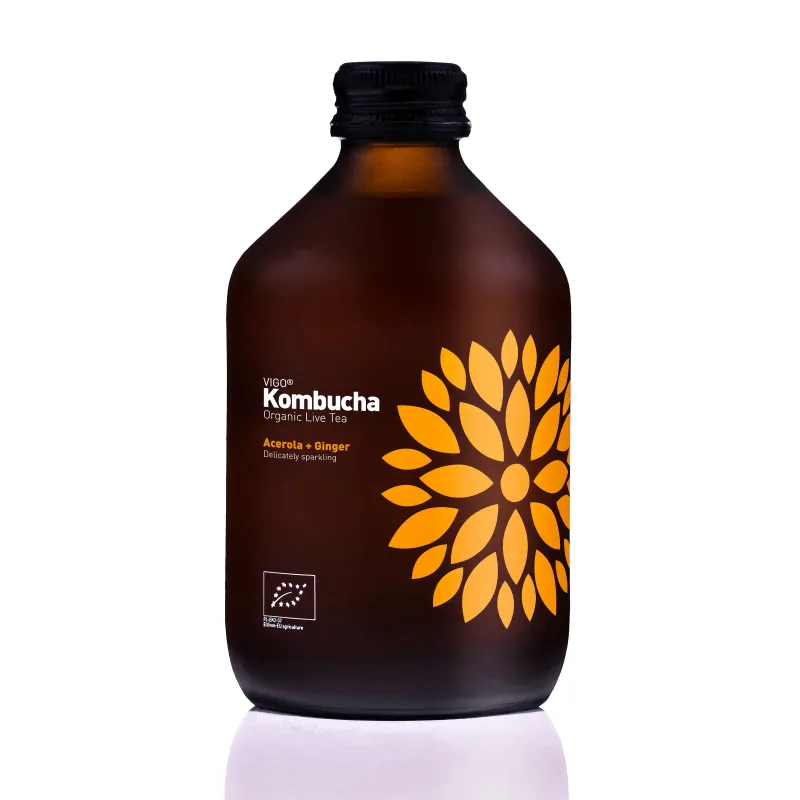 Kombuha acerola + đumbir 330 ml Vigo