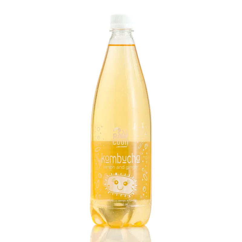 Kombuha sa limunom i đumbirom 1 l Bio Cosmos