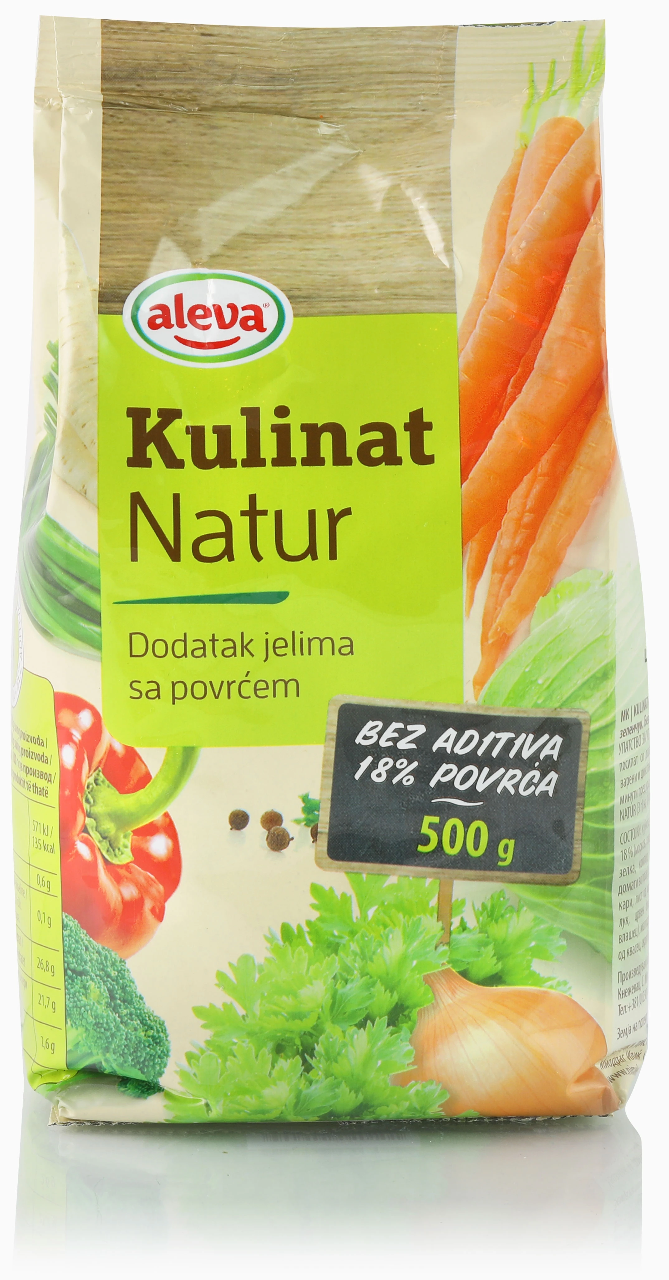 Kulinat Natur - začinski dodatak jelima 500 g Aleva