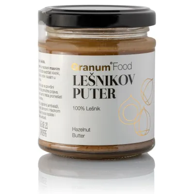 Lešnikov puter 170 g Granum