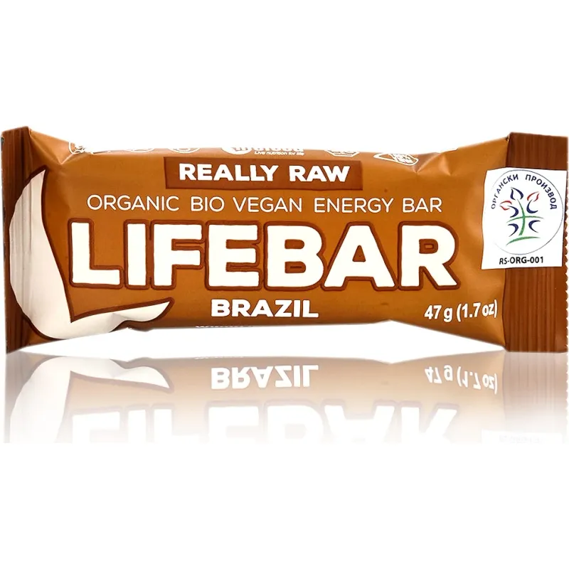 Lifebar brazilski orah (organski proizvod) 47 g