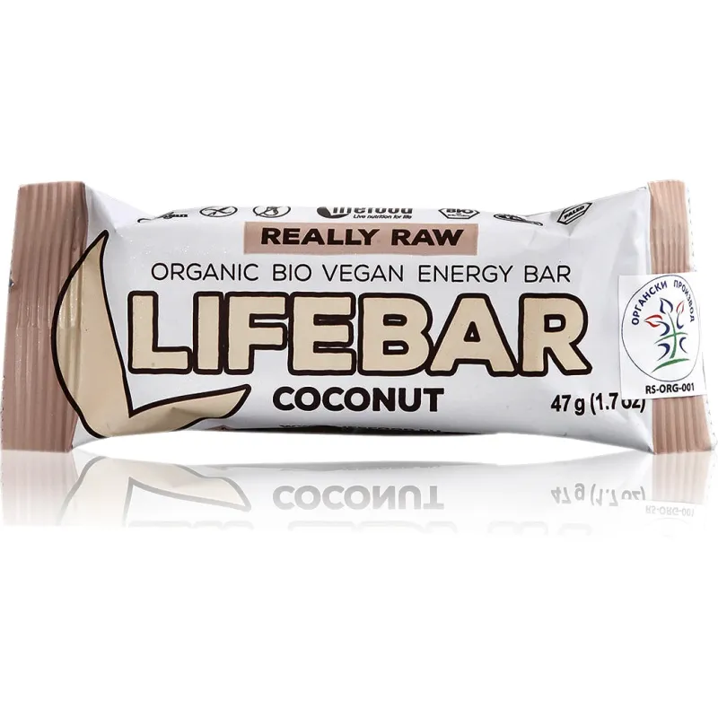 Lifebar kokos (organski proizvod) 47 g