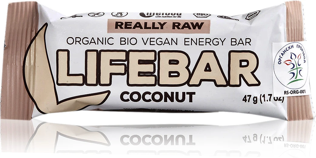 Lifebar kokos (organski proizvod) 47 g