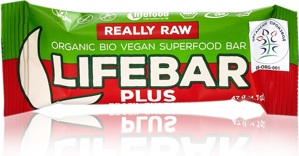 Lifebar plus Brazil guarana (organski proizvod) 47 g