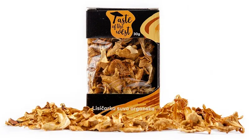 Lisičarka suva (organski proizvod) 30 g Taste of the west