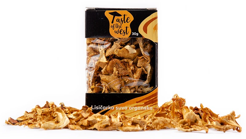 Lisičarka suva (organski proizvod) 30 g Taste of the west