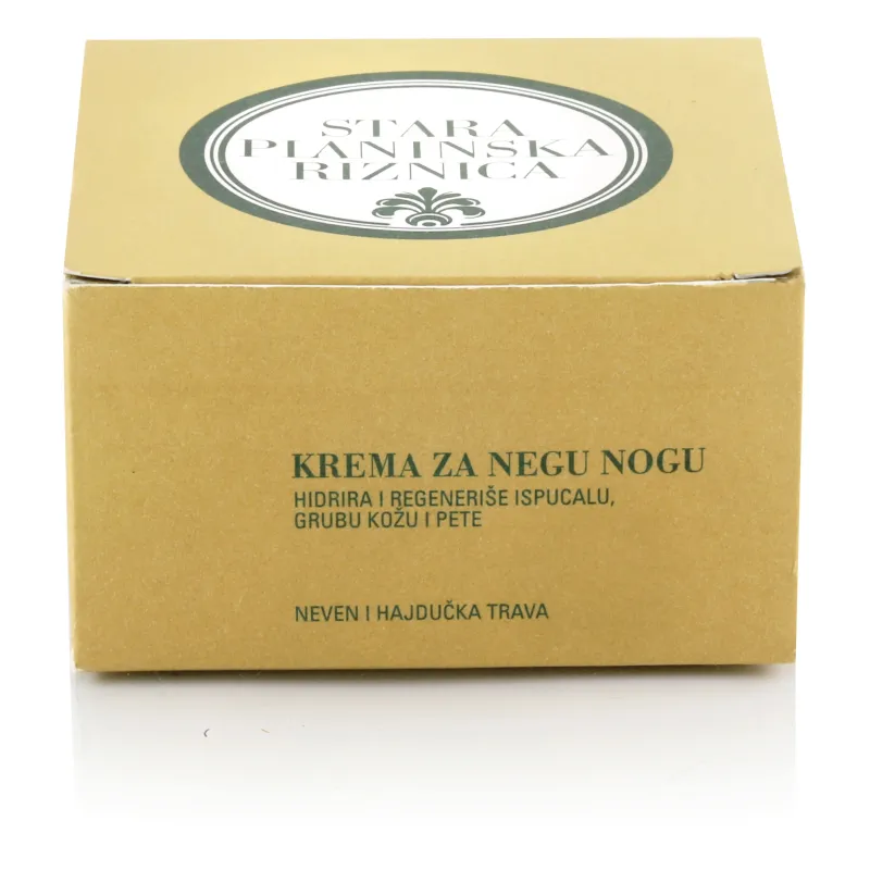 Losion za negu stopala, protiv znojenja i neprijatnog mirisa (nana, kamilica, žalfija)