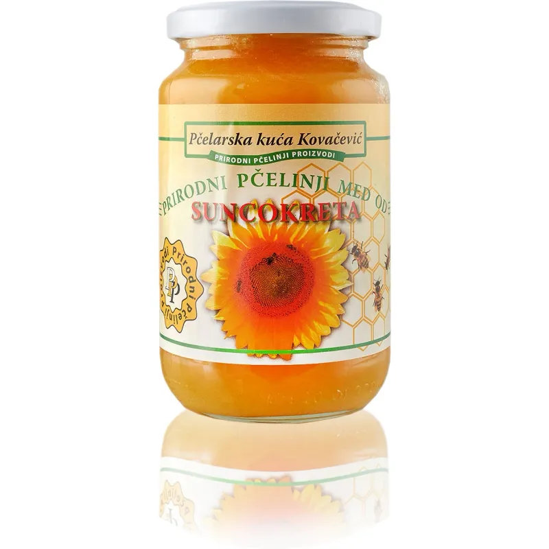 Med od suncokreta 980 g Pčelarska kuća Kovačević