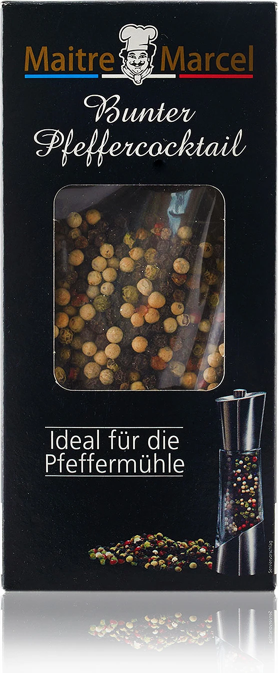 Mešavina bibera - zelenog, crnog, belog i crvenog 100 g