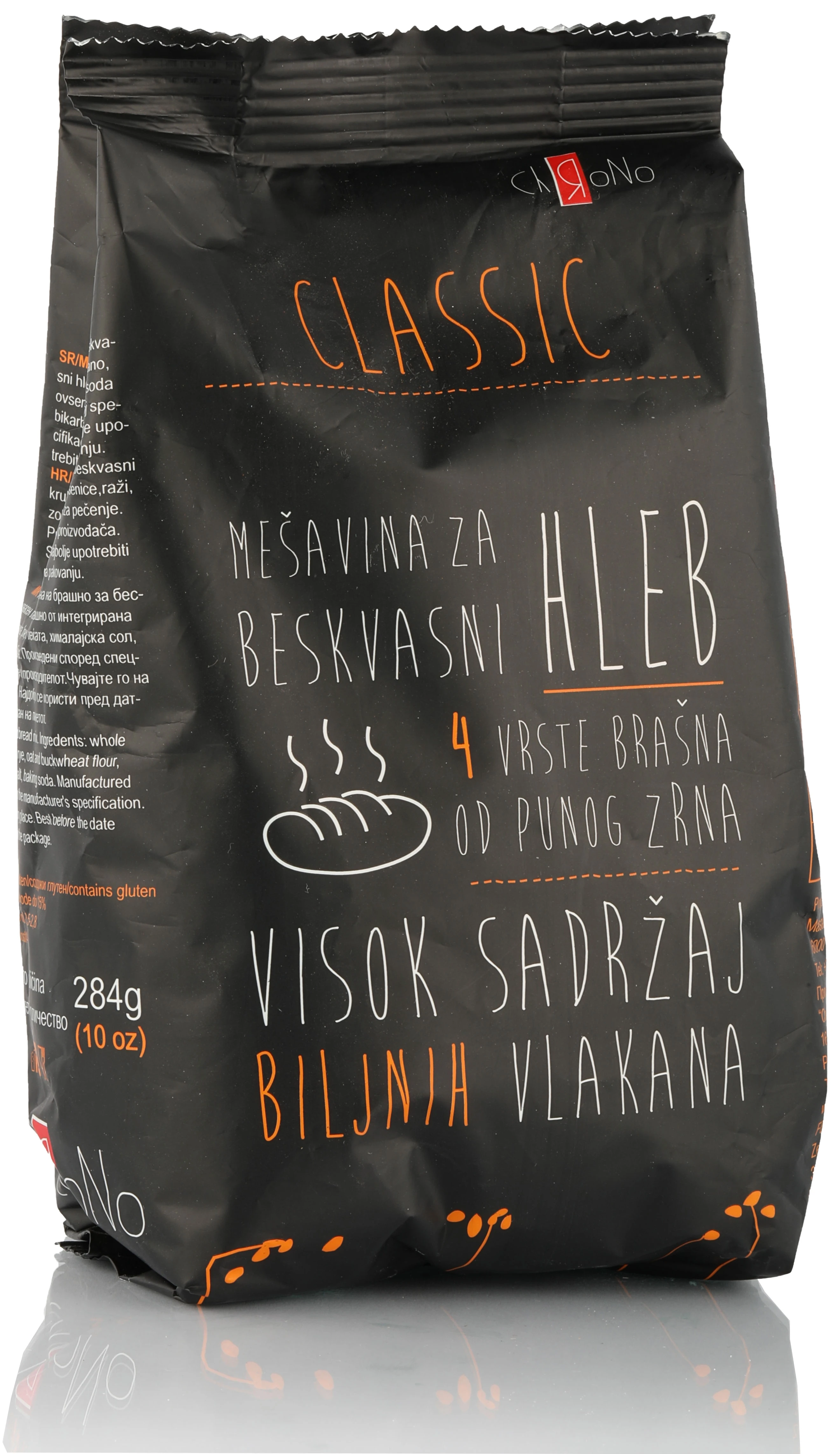 Mešavina za beskvasni hleb Classic 284 g