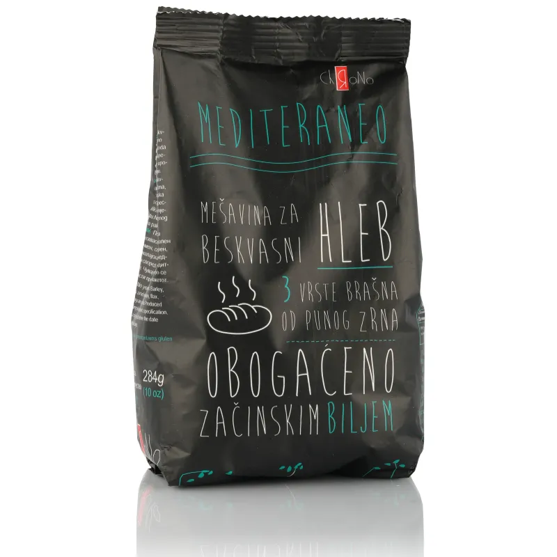 Mešavina za beskvasni hleb Mediteraneo 284 g