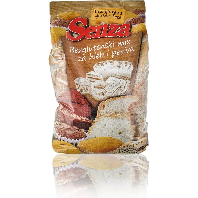 Miks za hleb i peciva Senza (sert. bez glutena) 1 kg Senza