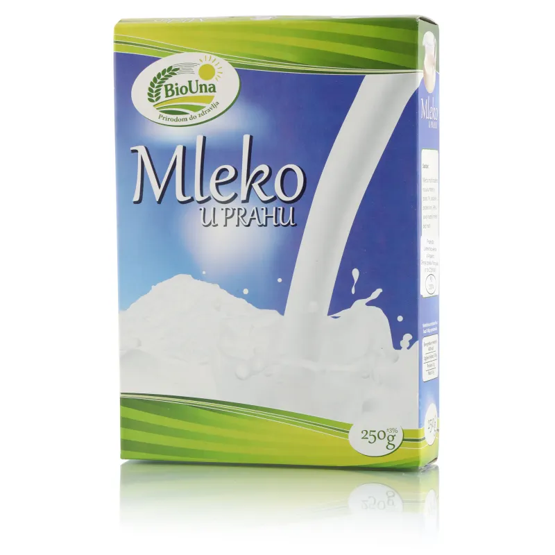Mleko u prahu 250 g Bio Una