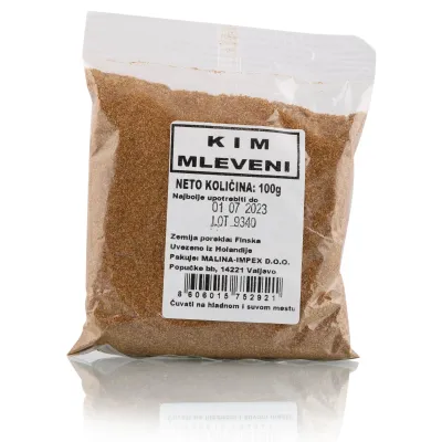Mleveni kim 100 g Malina Impex