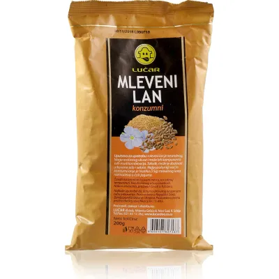 Mleveni lan 200 g Lučar