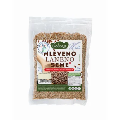 Mleveni lan (organski proizvod) 100 g Bio Špajz