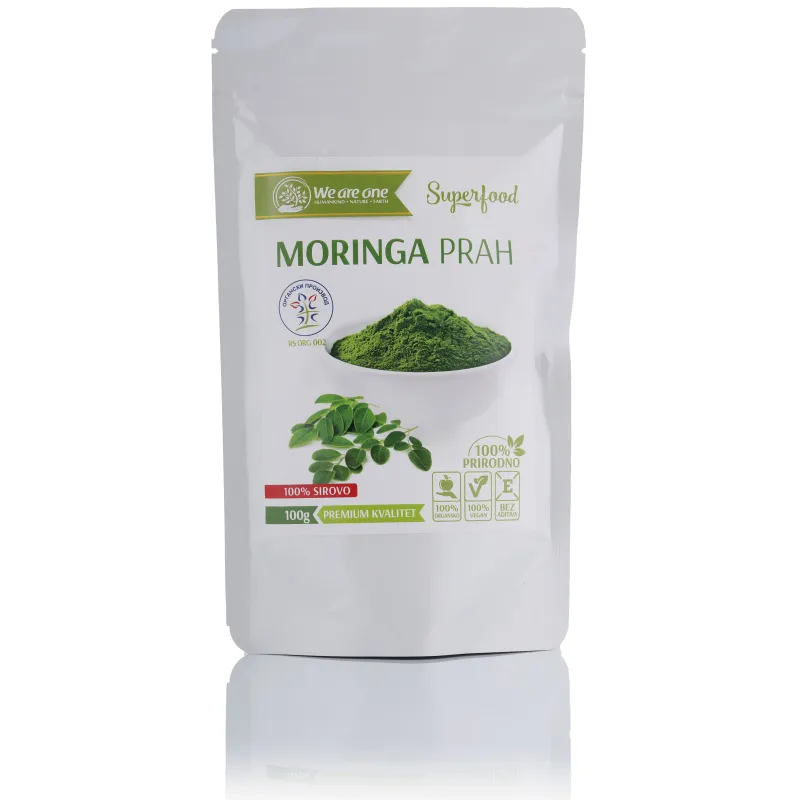 Moringa prah (organski proizvod) 100 g We are one