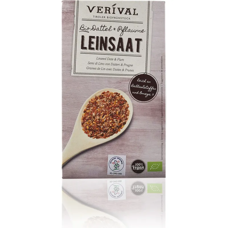 Musli sa lanenim semenom i sušenim voćem (organski proizvod) 200 g