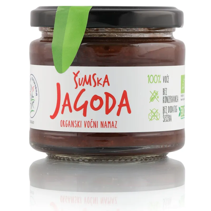 Namaz od šumske jagode (organski proizvod) 200 g Nisha